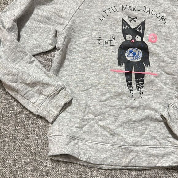 Little Marc Jacobs Gray Kids Sweatshirt - Picture 4 of 5